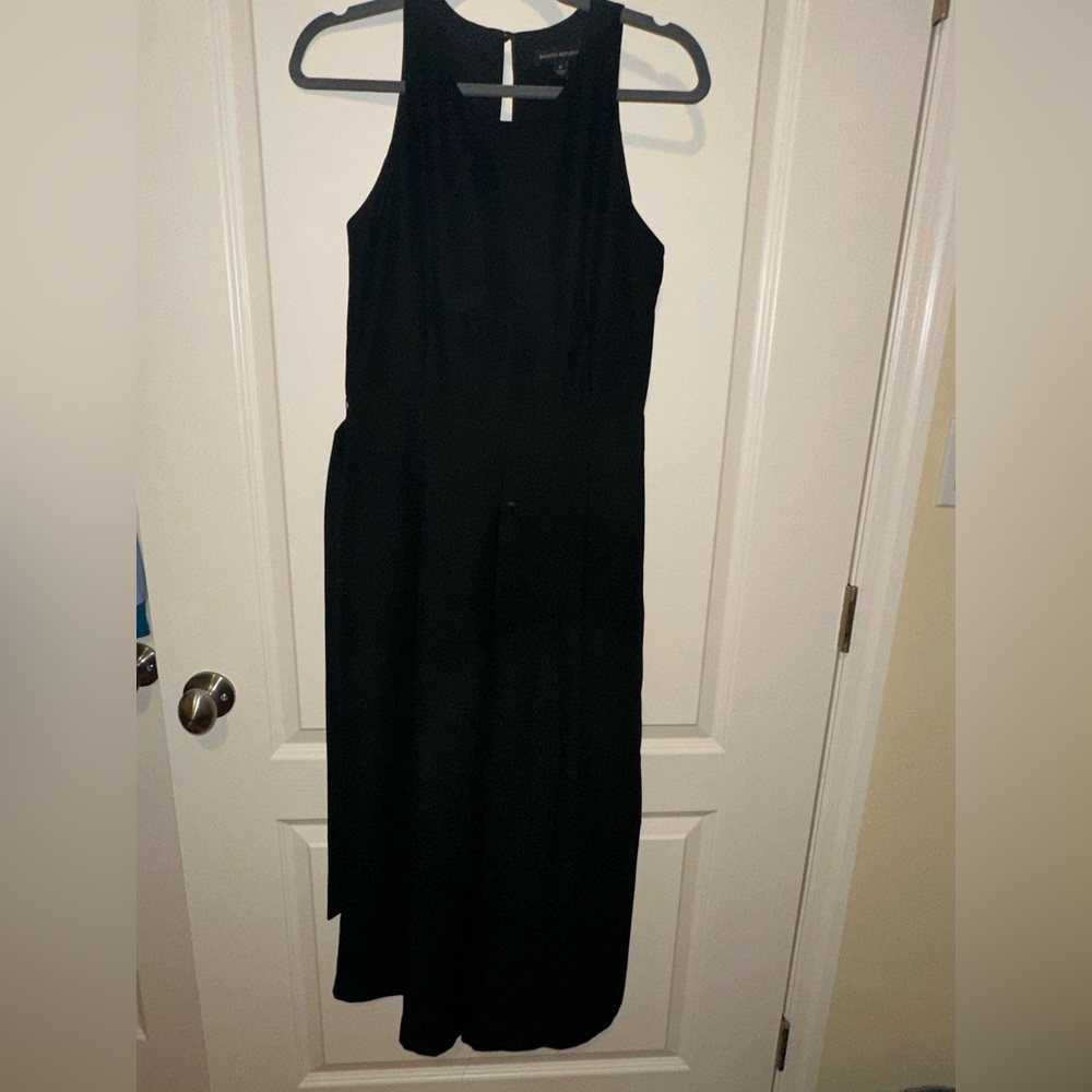 Banana republic cropped wide leg jumpsuit